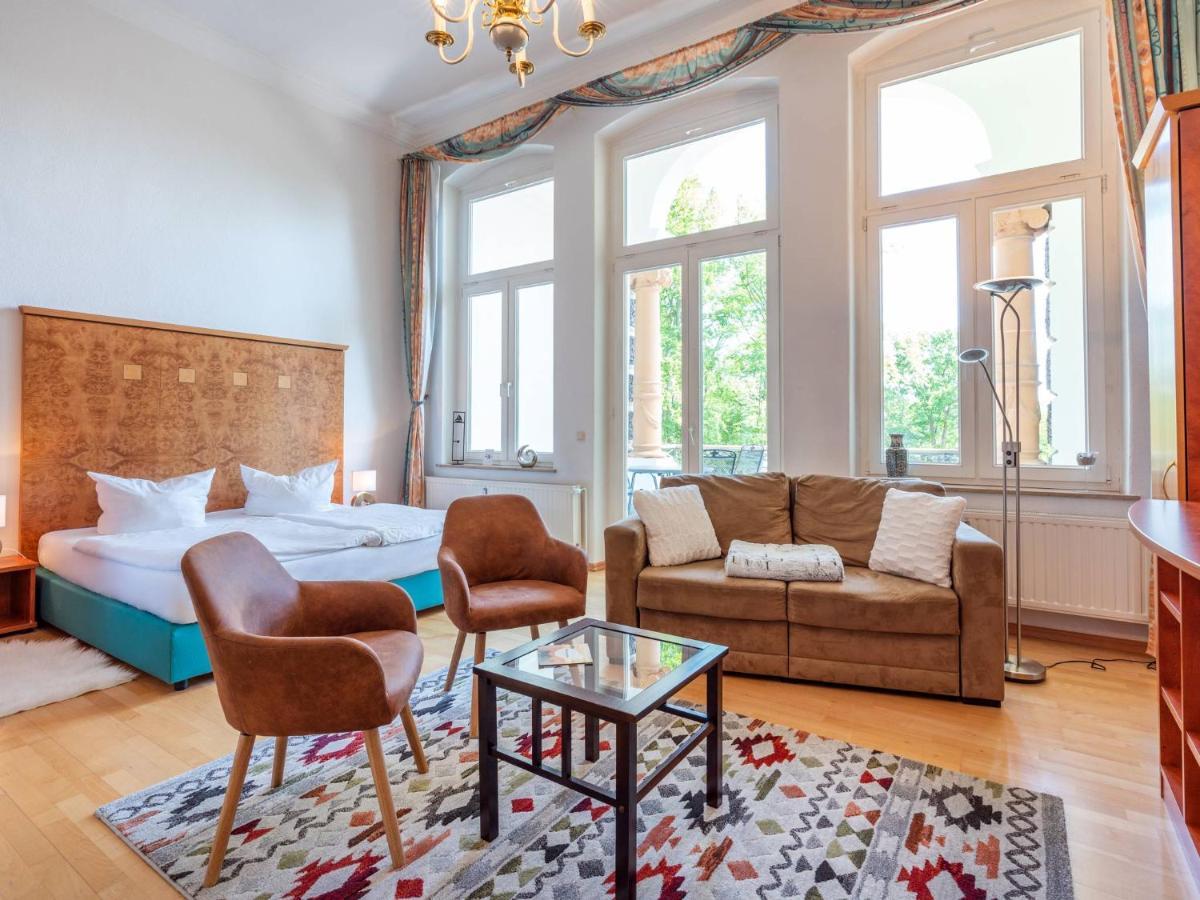Kaiservillen Heringsdorf - 1-Raum-Appartement Mit Balkon Ik9 Bagian luar foto